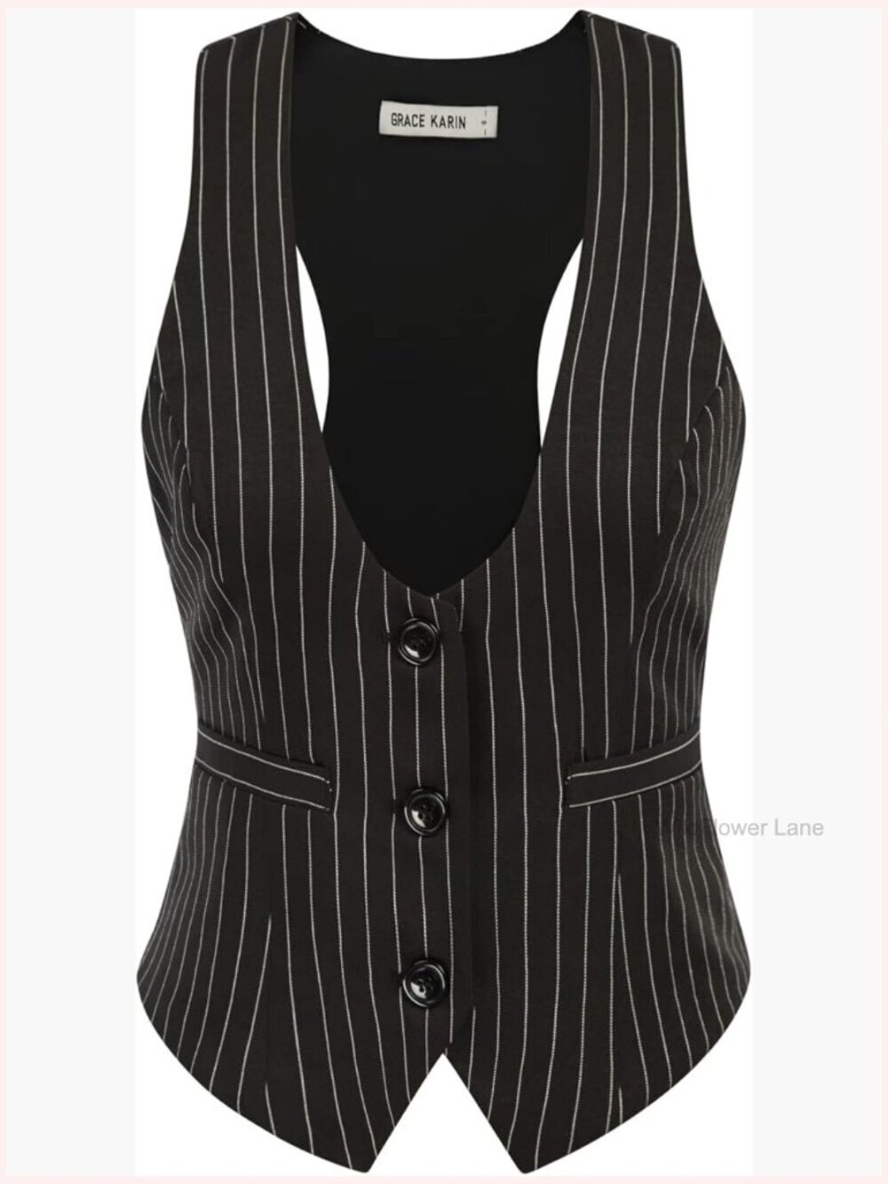 Sleeveless Button Waistcoat Dressy Casual Suit Vest Work Office Blazer